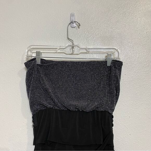 City Studio Black Strapless Bodycon Mini Dress Sz S - Picture 7 of 10